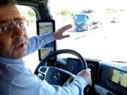 What do have the New Mercedes-Benz Actros and the Boeing passenger aircrafts in common?