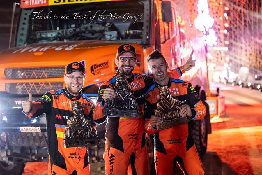 Dakar 2024 winner Martin Macik MM Technology Team