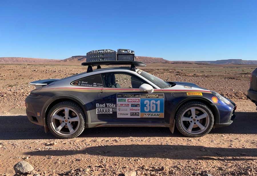 Porsche 911 Dakar, Almanya-Senegal parkurunu tek Pirelli Scorpion All Terrain Plus lastik setiyle tamamladı Porsche 911 Dakar