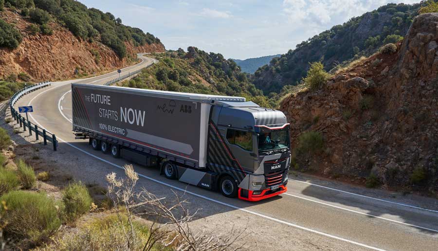 Successful market launch of the new MAN eTruck man etruck