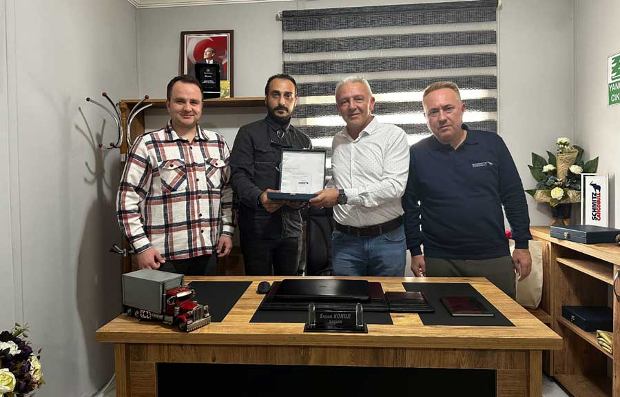 Dokurcun Kooperatifi’ne 45 adet Schmitz Cargobull tenteli treyler Dokurcun Kooperatifi