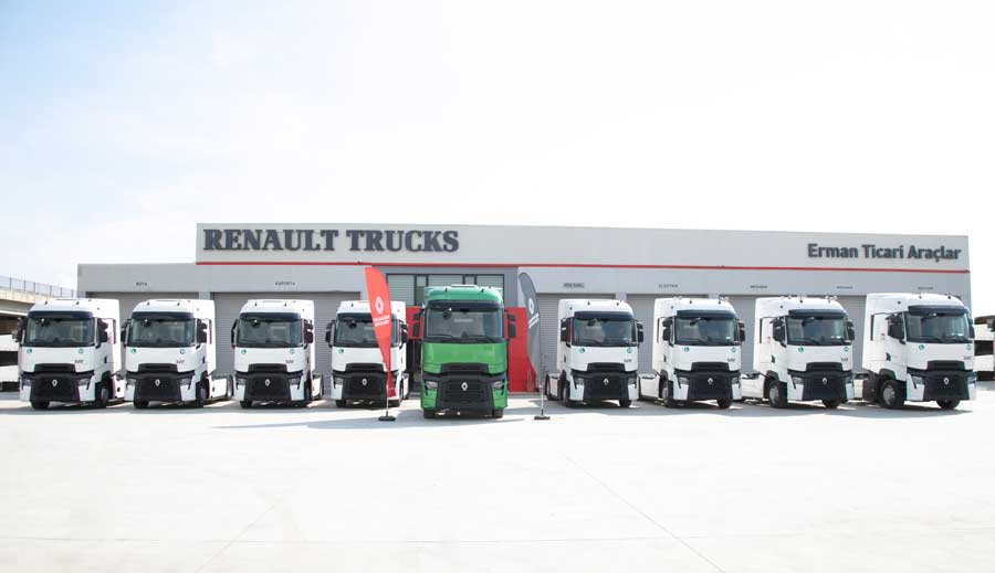 Renas Lojistik, yollardaki gücünü Renault Trucks T520 ile gösteriyor Renault Trucks T520