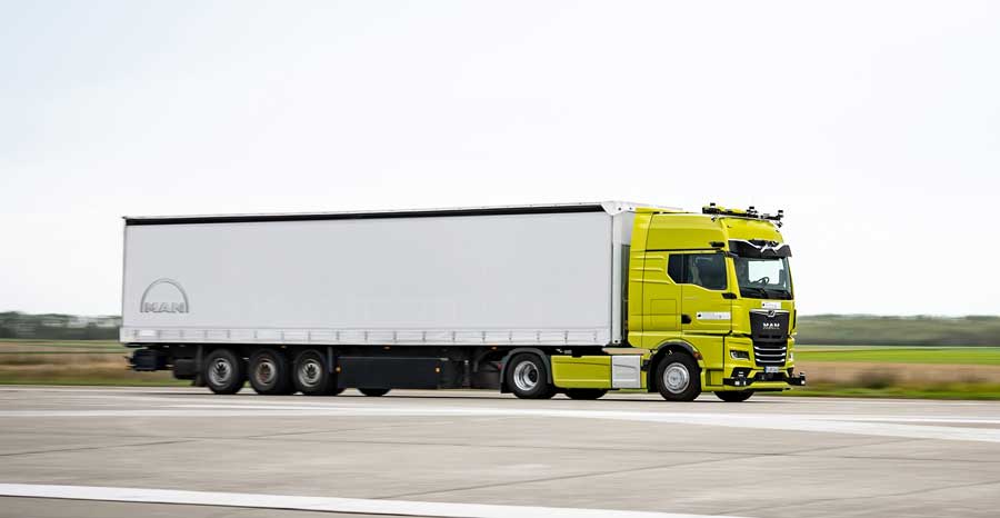 MAN, sürücüsüz kamyonların geliştirilmesini hızlandırıyor MAN