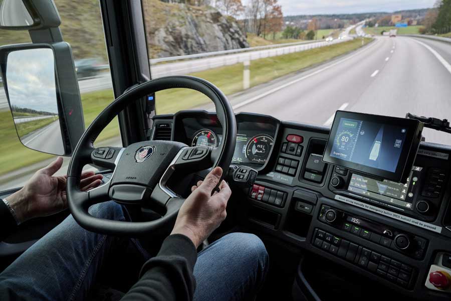 scania otonom kamyon