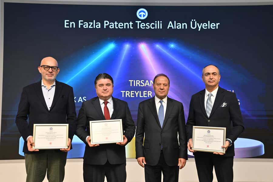 Tırsan, TAYSAD Ödülleri Patent kategorisinde 4. kez şampiyon oldu Tırsan