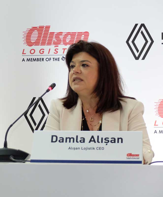Alışan Lojistik CEO’su Damla Alışan