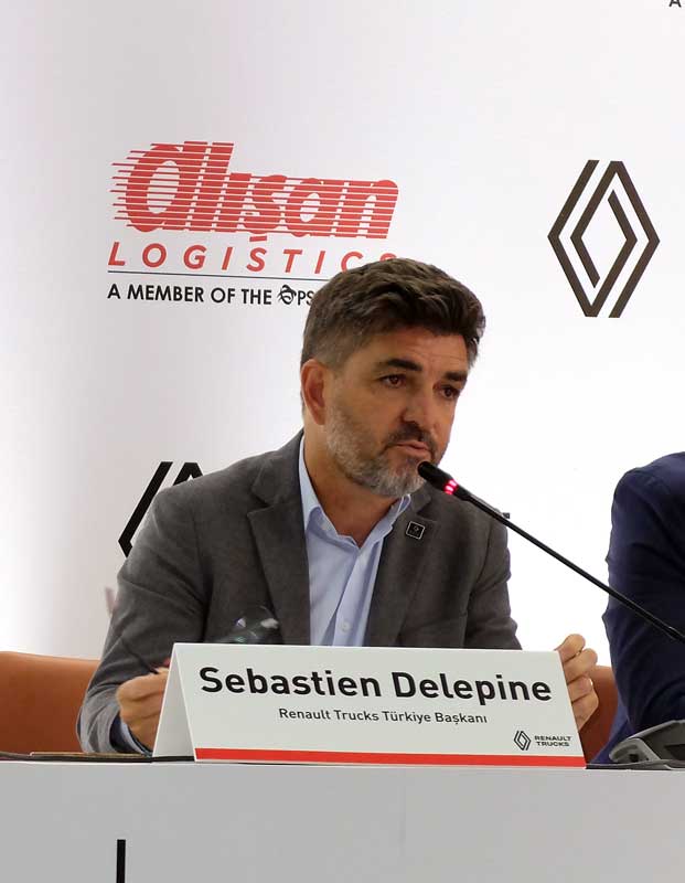 Renault Trucks Türkiye Başkanı Sebastien Delepine