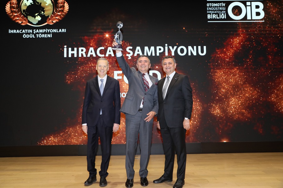 Otomotivde İhracatın Şampiyonları ödül aldı OİB İhracatın Şampiyonları