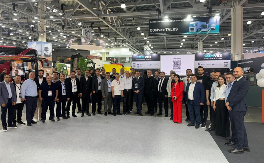 TREDER üyeleri Rusya’da COMvex Teknolojileri Fuarı’na katıldı COMvex Teknolojileri Fuarı