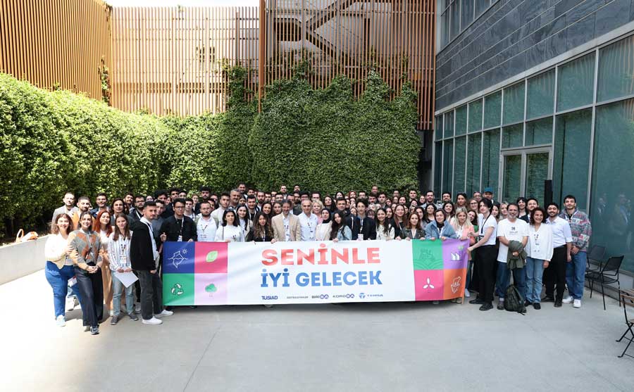Gençler, “Seninle İyi Gelecek” etkinliğinde
sürdürülebilirlik ve girişimcilik için buluştu TÜSİAD