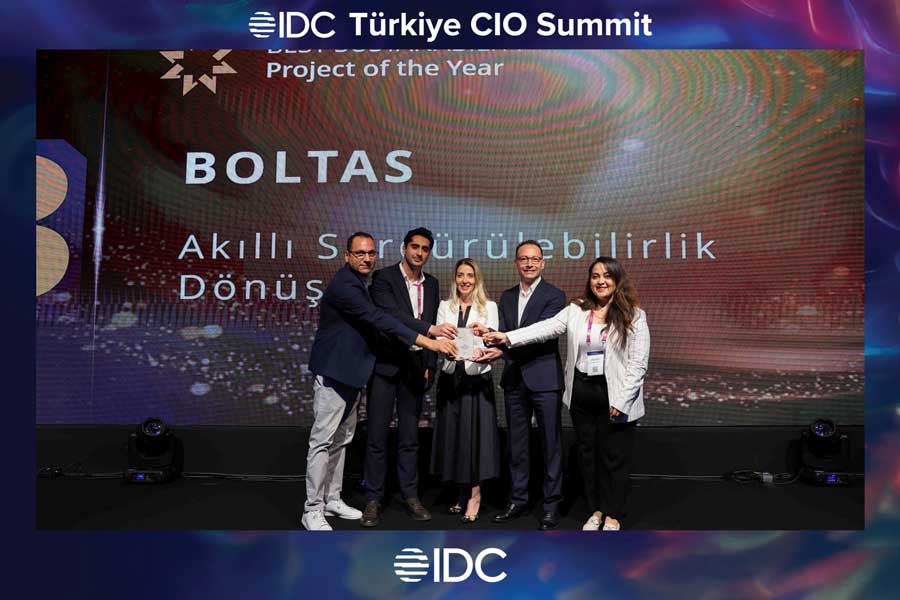 Yapay zeka yatırımları Boltas’a sürdürülebilirlik ödülü getirdi Boltas