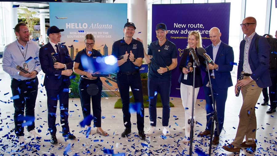SAS inagurates new route to Atlanta from Copenhagen SAS