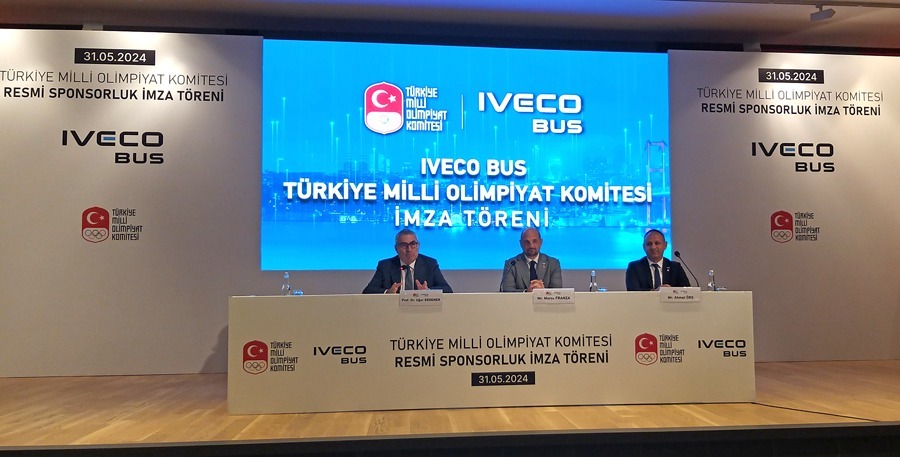IVECO BUS, Türkiye Milli Olimpiyat Komitesi’nin resmi destekçilerinden oldu IVECO BUS - Türkiye Milli Olimpiyat Komitesi