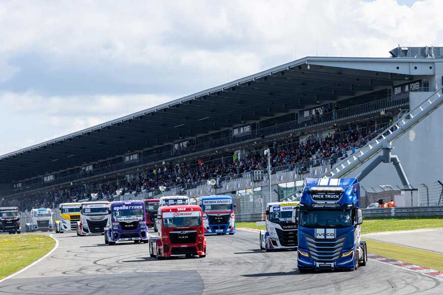 Kiss and Albacete triumph on sunday at the Nürburgring Goodyear FIA European Truck Racing Championship