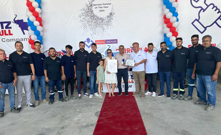 Özcan Treyler, Schmitz Cargobull Türkiye’nin en başarılı yetkili servisi seçildi Schmitz Cargobull Türkiye