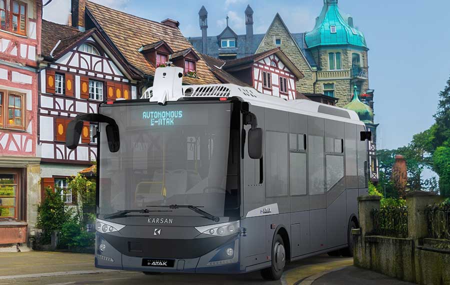 Switzerland chooses Karsan Autonomous e-ATAK for driverless public transport Karsan Autonomous e-ATAK