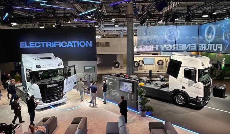 Doğuş Otomotiv ağır vasıta markaları, IAA Fuarı’nda en yeni ürün ve teknolojilerini tanıttı Scania