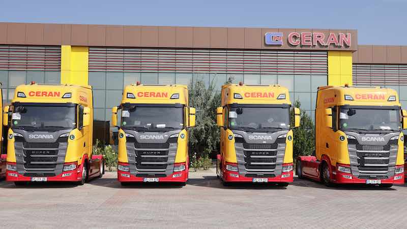 Ceran Nakliyat, Scania filosunu büyütüyor Scania Ceran Nakliyat