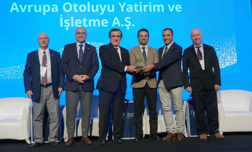 Kuzey Marmara Otoyolu’na IRF Dünya Kongresi’nden önemli ödül Kuzey Marmara Otoyolu