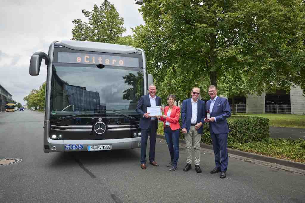Mercedes-Benz eCitaro G’ye Elektrikli Otobüs Şampiyonu ödülü Mercedes-Benz eCitaro G