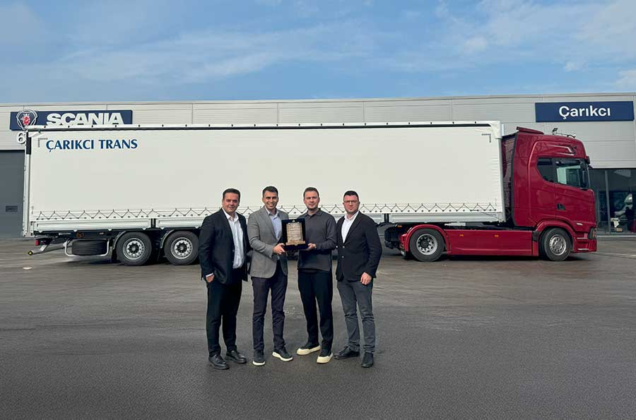 Çarıkcı Trans, ilk Wielton treylerini teslim aldı Wielton Curtain Mega Dropside Master treyler