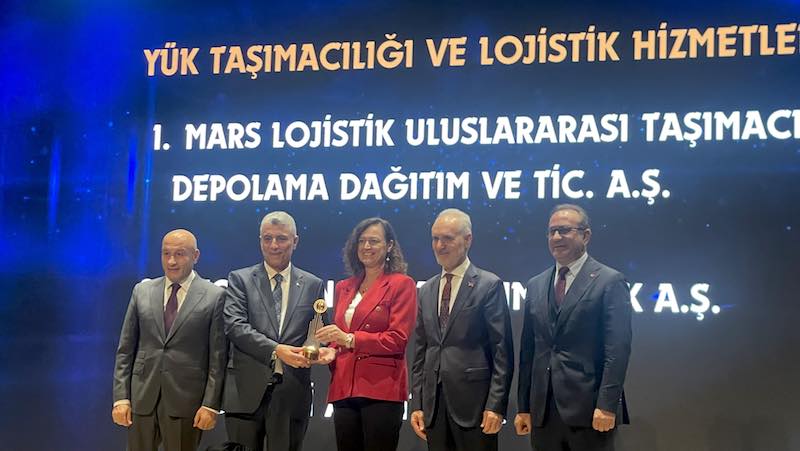 Yük taşımacılığı ve lojistik hizmetleri ihracatında şampiyon Mars Logistics Mars Logistics