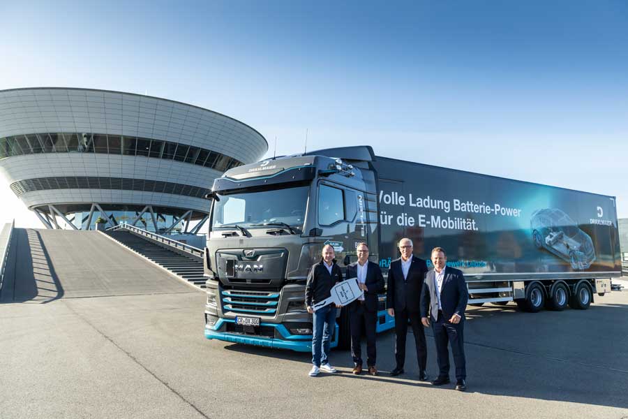 MAN, ilk elektrikli çekicinin teslimatını yaptı MAN eTruck