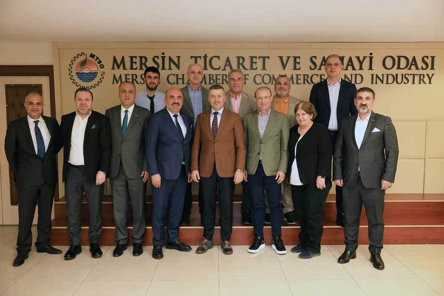 UND, Mersin Ticaret ve Sanayi Odası’nı ziyaret etti UND