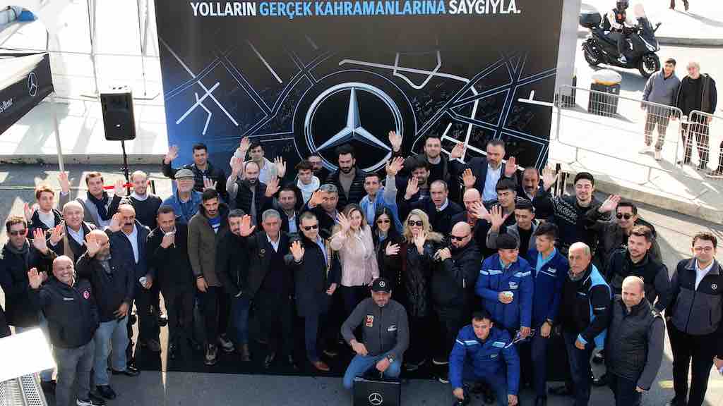 Mercedes-Benz Türk, Dünya Şoförler Günü’nü kutladı Mercedes-Benz Türk