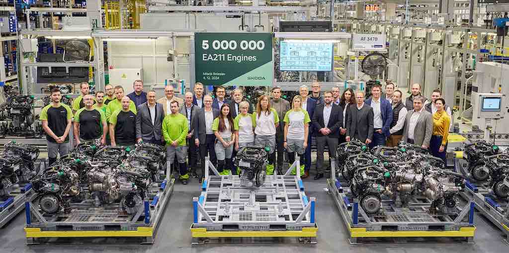 Škoda, motor üretiminde tarihi başarıya ulaştı Skoda
