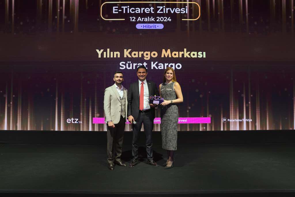 Sürat Kargo’ya ‘Yılın Kargo Şirketi’ Ödülü Sürat Kargo