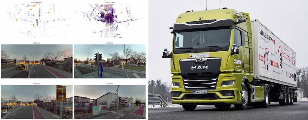 MAN TruckScenes: the world’s first freely available sensor and driving data for autonomous trucks MAN TruckScenes