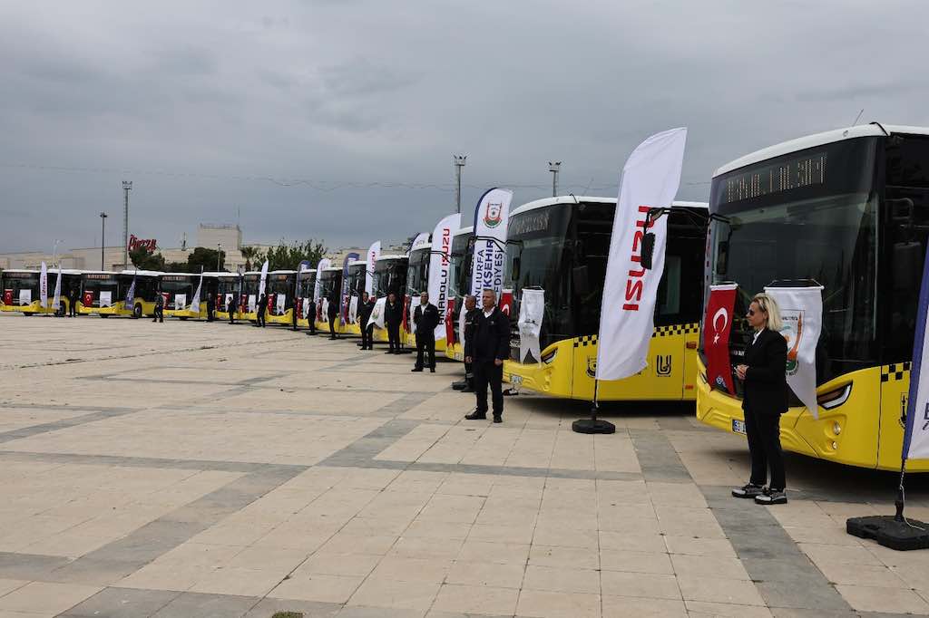 Anadolu Isuzu’dan Şanlıurfa Belediyesi’ne 25 adet Citiport Teslimatı Isuzu Citiport