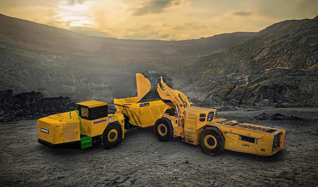 Komatsu, GHH’ın devir alınma sürecinin tamamlanması ile yer altı madenciliğindeki etkisini artırıyor Komatsu HX20 & WX07
