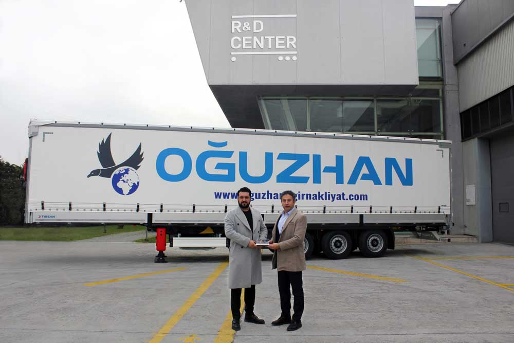 Oğuzhan Grup, 250’nci Tırsan aracı teslim aldı Oğuzhan Grup