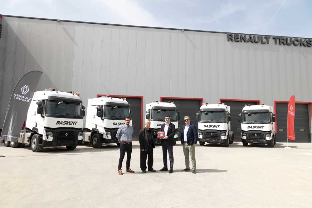 Başkent Lojistik, zorlu yükler için Renault Trucks C520’yi seçti Renault Trucks C520