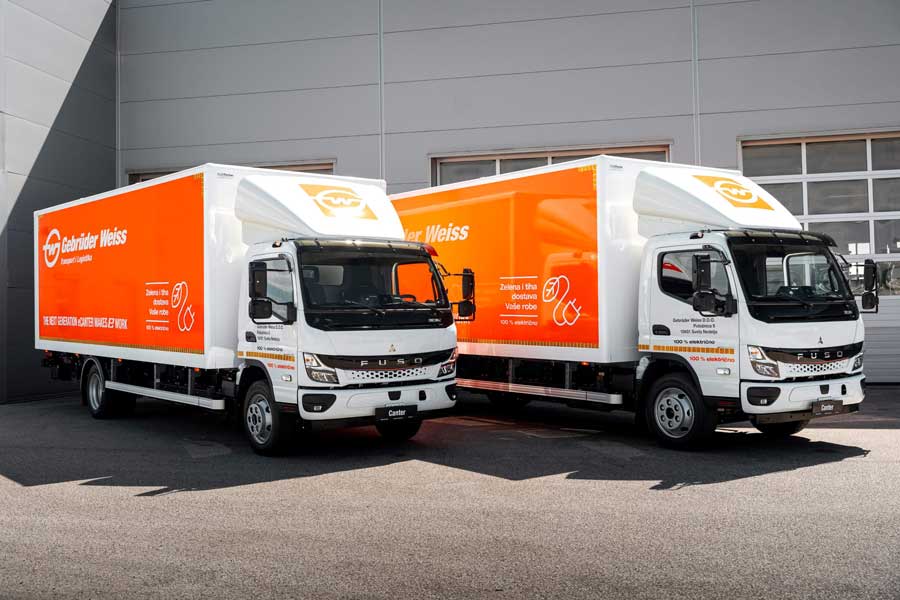 FUSO eCanter, Hırvatistan’daki lojistik hizmet sağlayıcısı Gebrüder Weiss’ta kullanılıyor FUSO eCanter