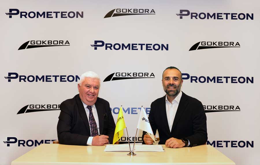 Prometeon ve Gökbora kilometre başına maliyet anlaşması imzaladı Gökbora Ticari Başkanı Şenol Çak & Prometeon Türkiye, AFME, Rusya, CIS Bölge CEO’su Gökçe Şenocak