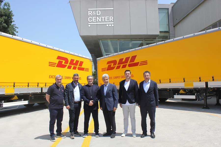 Kona Lojistik, DHL taşımaları için Tırsan’ı tercih etti Tırsan Tenteli Perdeli Multi Ride