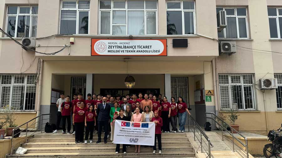 UND Erasmus + Mesleki Eğitim Projesi kapsamında düzenlenen seminerler dizisi Mersin’de tamamlandı UND