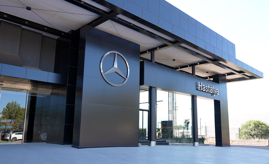 Hastalya Antalya ve Hastalya Denizli bayileri Mercedes-Benz Türk standartlarında yenilendi Hastalya Otomotiv