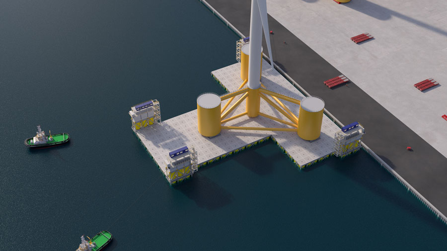 Tugdock Submersible Platform