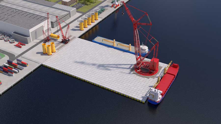 Tugdock Submersible Platform