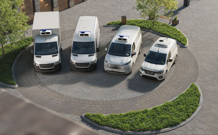 Thermo King initiates production of new fully electric E-Series units for vans and light commercial vehicles Thermo King E-Series