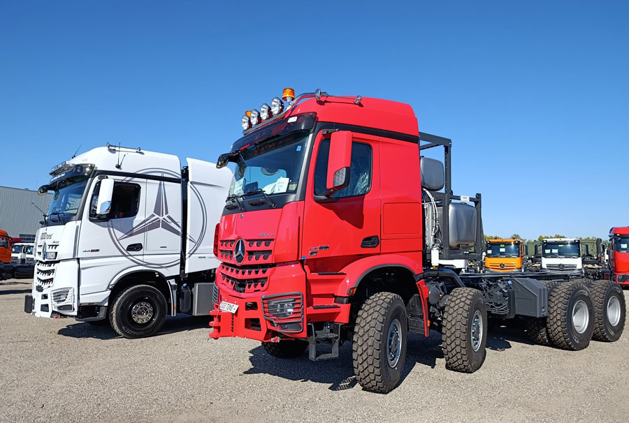 Mercedes-Benz Arocs SLT 4863 8x8