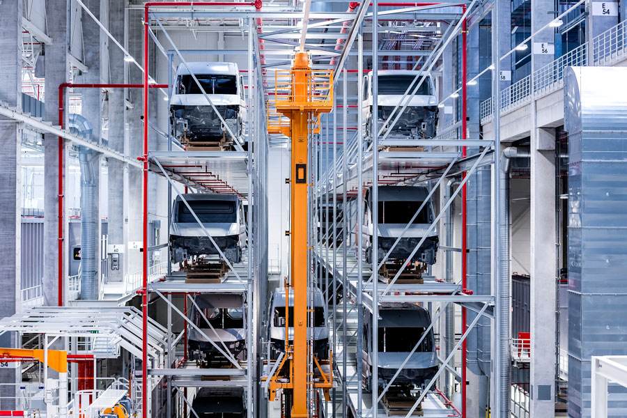 Volkswagen Poznań plant in Września