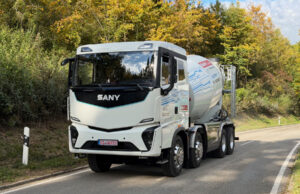 SANY eTRUCK e435 8×4, inşaat sahalarına sıfır yayım getiriyor SANY eTRUCK e435 8x4