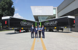 Corm Group’a 27 adet Tren Yüklemeli Tırsan Tren Yüklemeli Tenteli Perdeli Multi-Ride