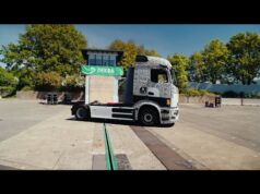 Mercedes-Benz eActros 600’ün yüksek pasif güvenliği çarpışma testlerinde onaylandı