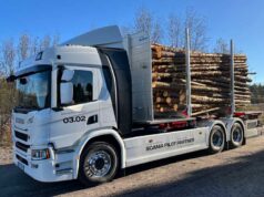 Horse Powertrain, Scania elektrikli tomruk kamyon demosu için menzil uzatıcı sağlıyor Scania ve Horse Powertrain